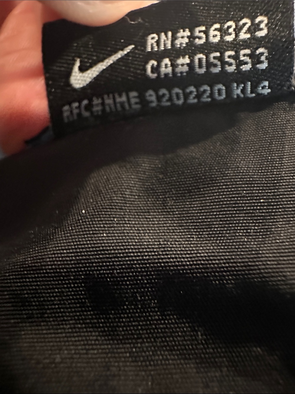 Vintage Nike ACG jacket black ladies large 12/14 - Picture 10 of 10